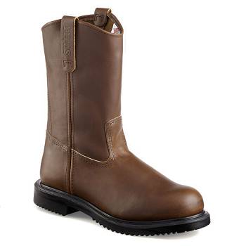 Red Wing SuperSole 11-inch Safety Toe - Hnede Pracovne Cizmy Panske, RW288SK